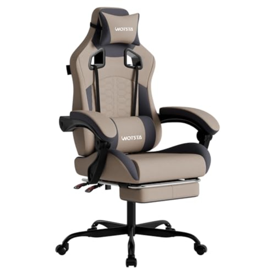 Gaming & Esports District - Gaming Chair with Massage, Ergonomic PC