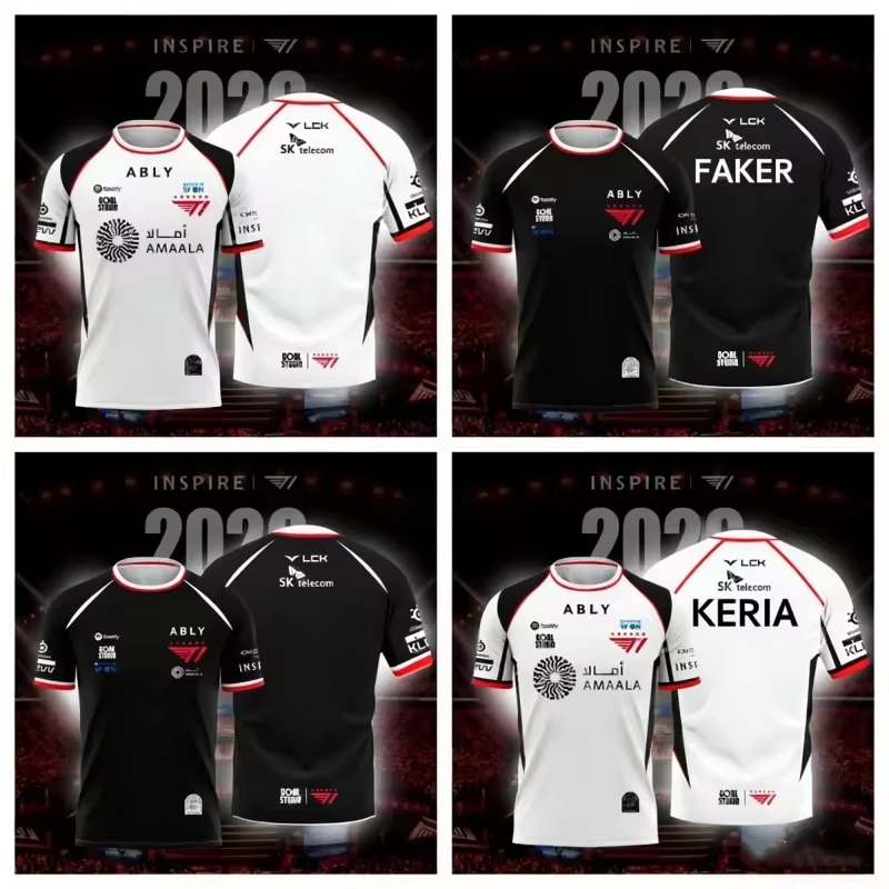 Esports Gaming Sleeve - 2026-2027 NEW T1 ESPORTS TEAM JERSEY