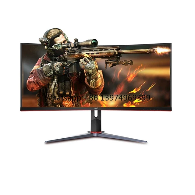 AOC CU34G2X 34-inch Quasi 4K w - Gaming Monitor Curved recension och pris