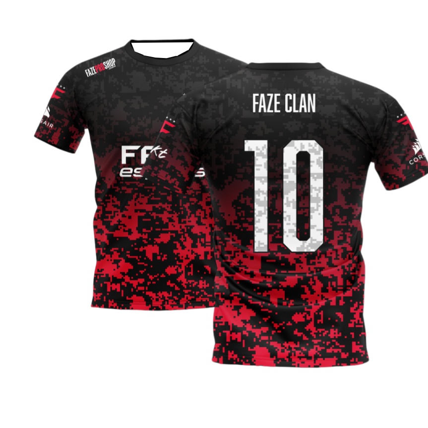 2026 New FaZe Esports Jersey B - Esports Gaming Sleeve recension och pris