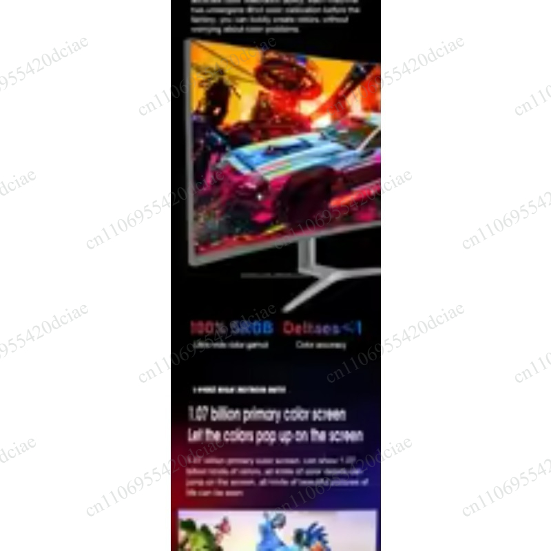 Frameless IPS curved screen 16 - Gaming Monitor Curved recension och pris