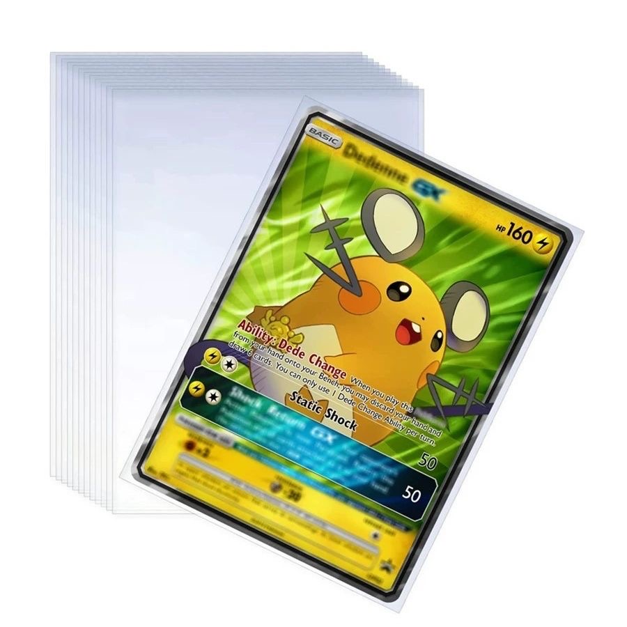 100Pcs Games Card Sleeves Tran - Esports Gaming Sleeve recension och pris