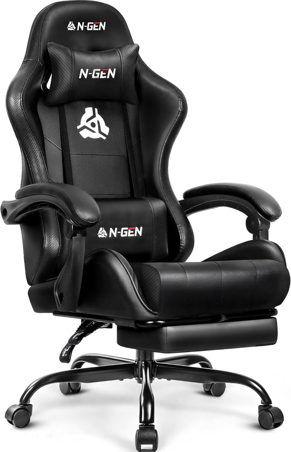 Gaming Chair with Footrest Lum - Gaming & Esports District recension och pris