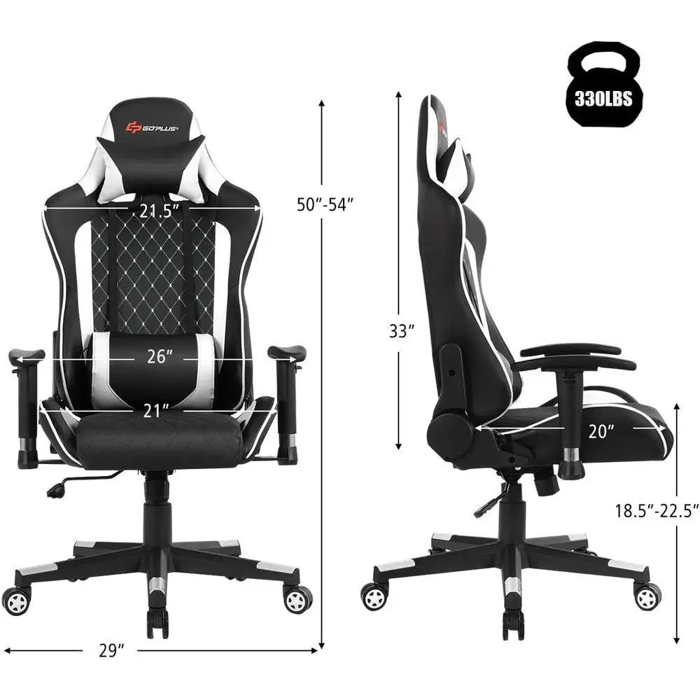 Ergonomic Adjustable Gaming Re - Gaming & Esports District recension och pris