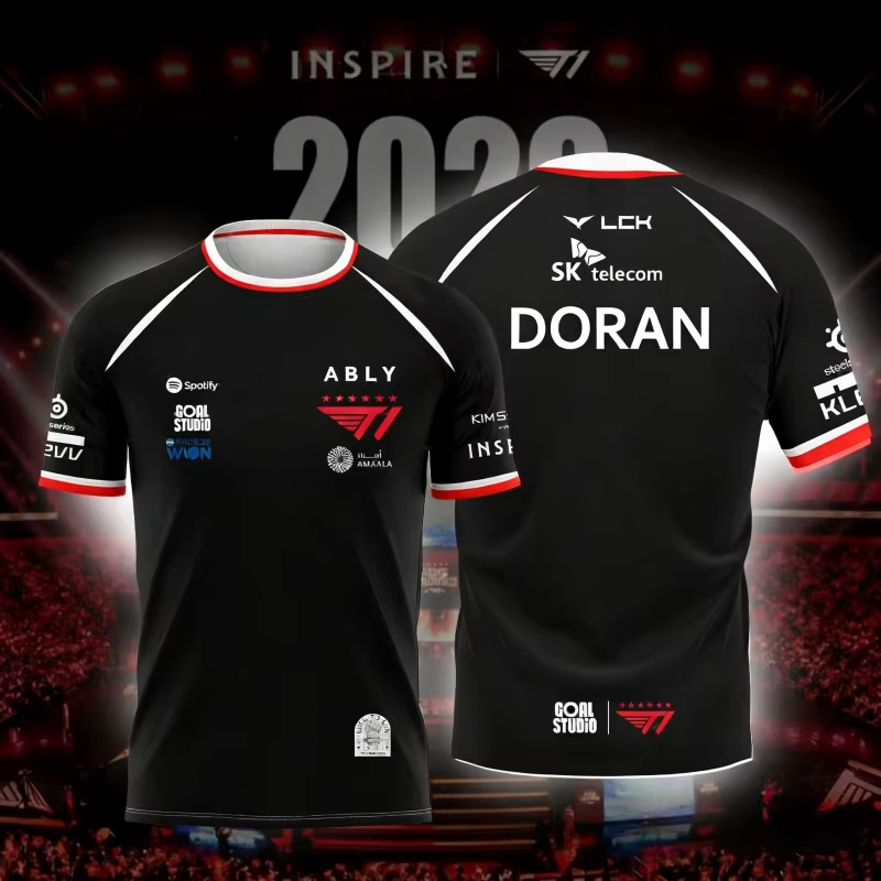 2026-2027  NEW T1 ESPORTS TEAM - Esports Gaming Sleeve recension och pris