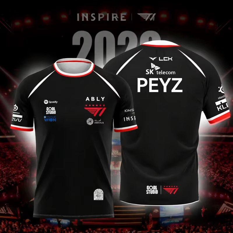 2026-2027  NEW T1 ESPORTS TEAM - Esports Gaming Sleeve recension och pris