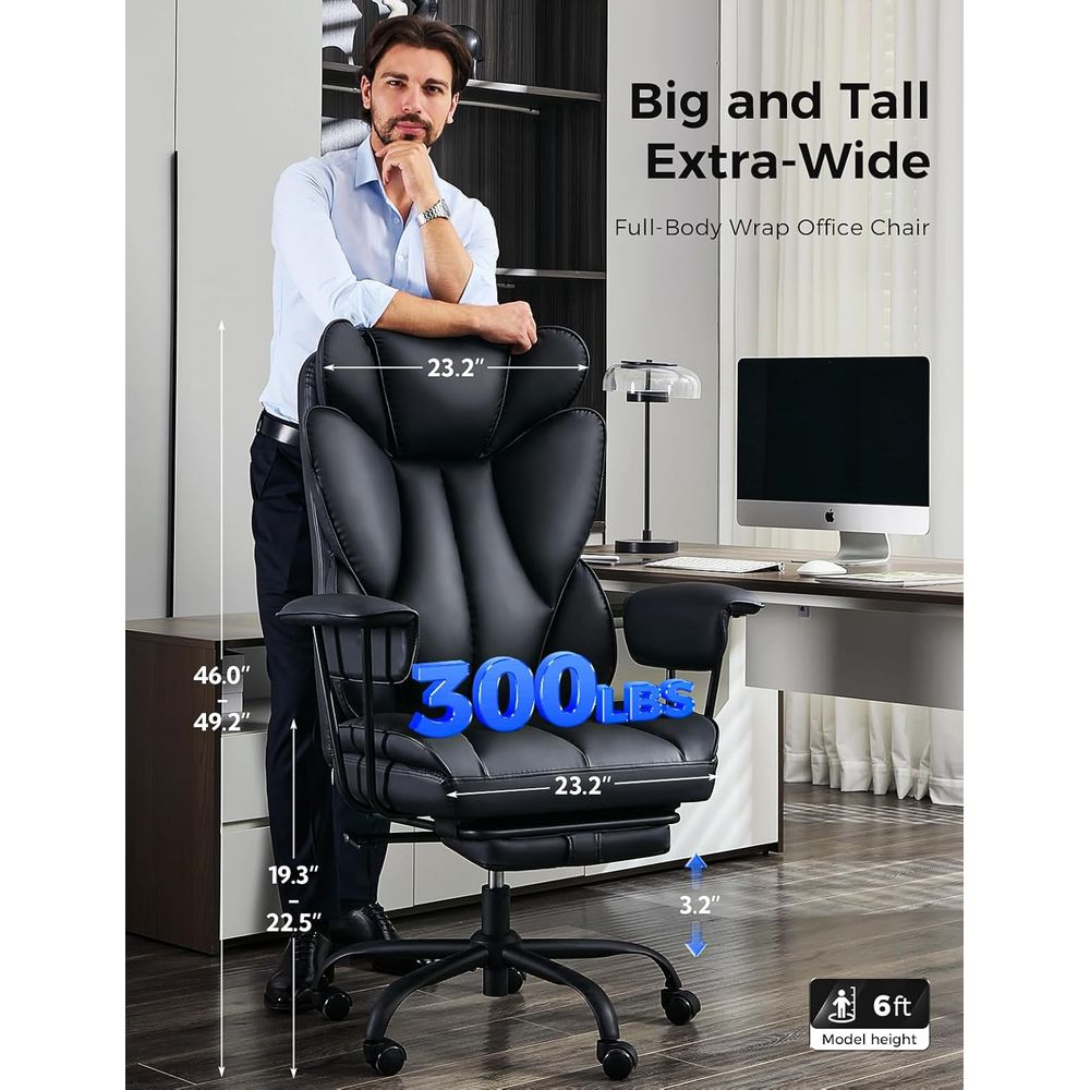 Big and Tall Oice Desk Chair - - Gaming & Esports District recension och pris