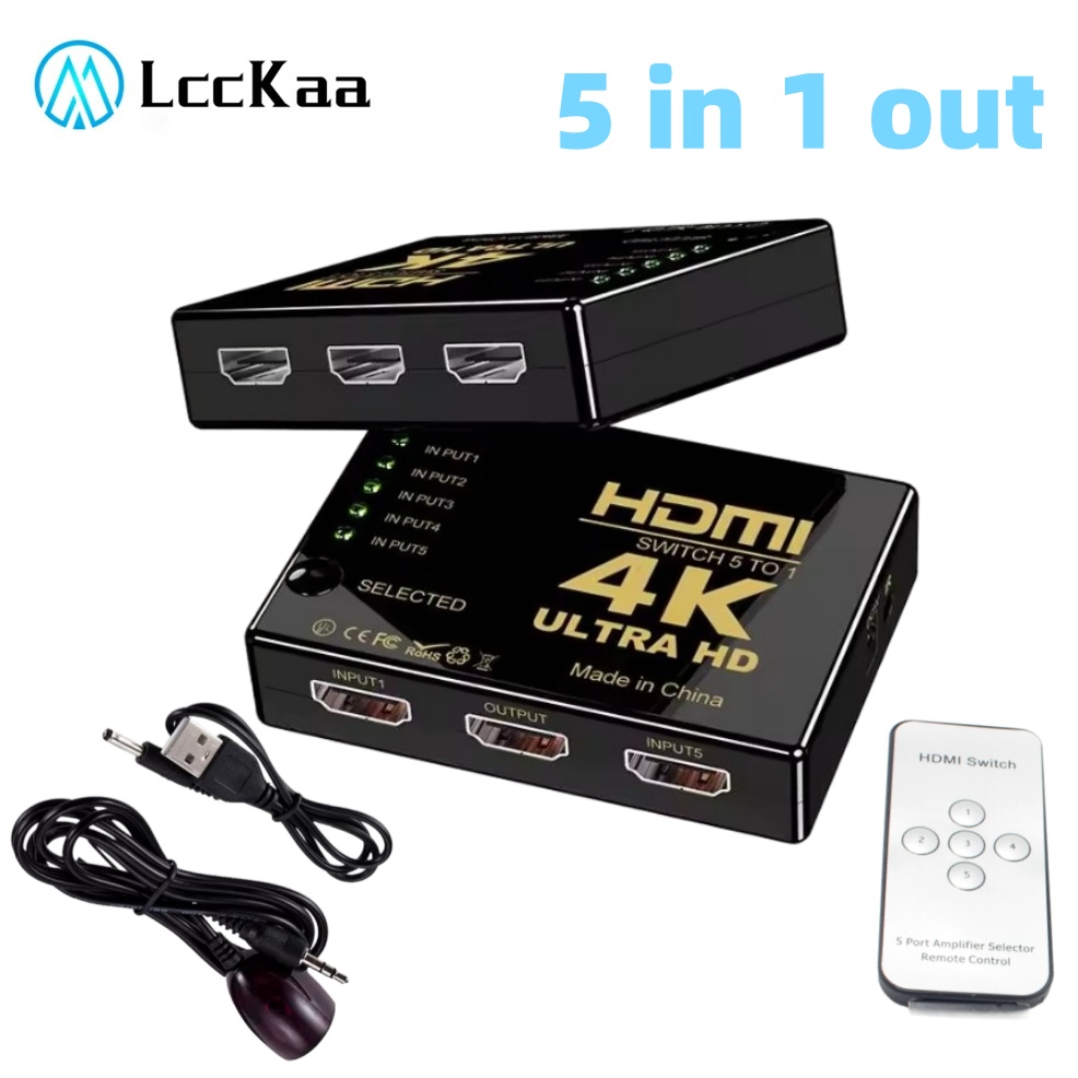 5x1 HDMI Switch HD 4K Video Sw - Esports Gaming Controller recension och pris