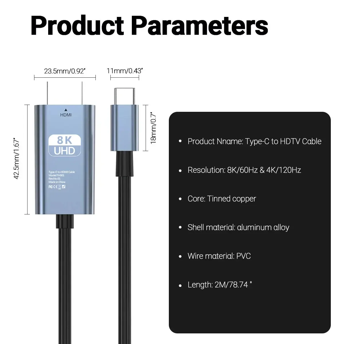 8K UHD Type-C to HDTV Cable wi - Esports Gaming Bundle recension och pris