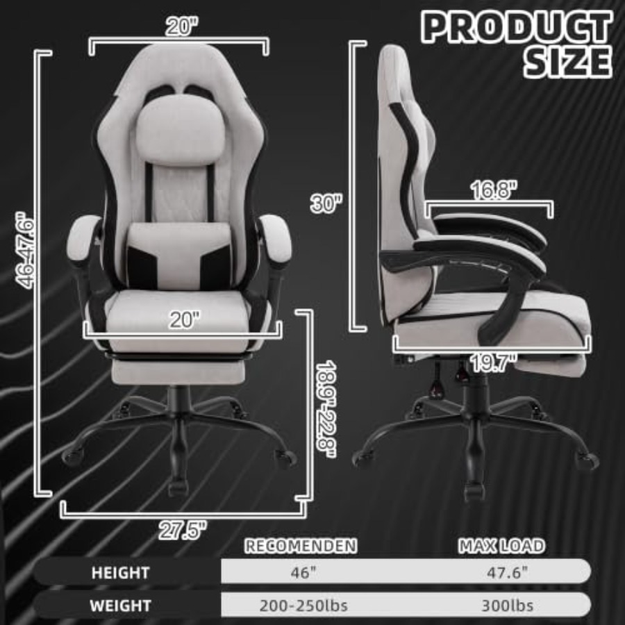 Gaming Chair for Adults: Fabri - Gaming & Esports District recension och pris