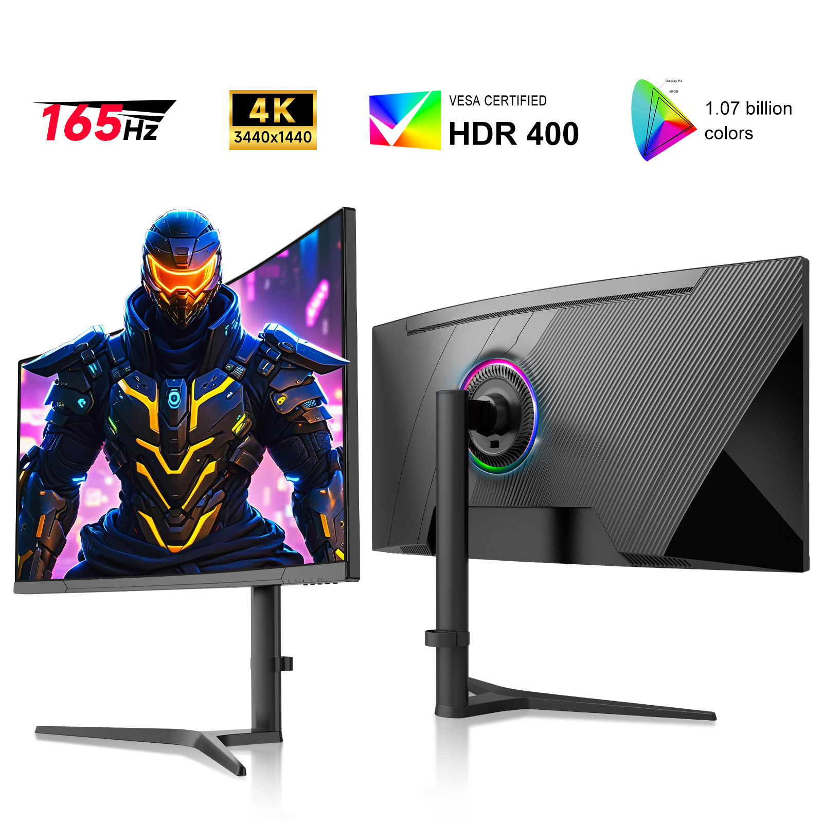 240hz 4k Curved 23.8 - 34 Inch - Gaming Monitor Curved recension och pris