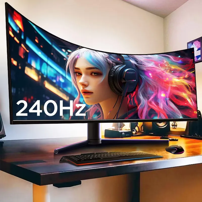 FY 4K Curved Monitor 240Hz Ult - Gaming Monitor Curved recension och pris