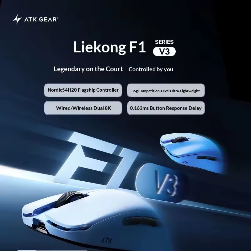ATK F1 V2/V3 Tri Mode Wireless - Esports Gaming Pc recension och pris