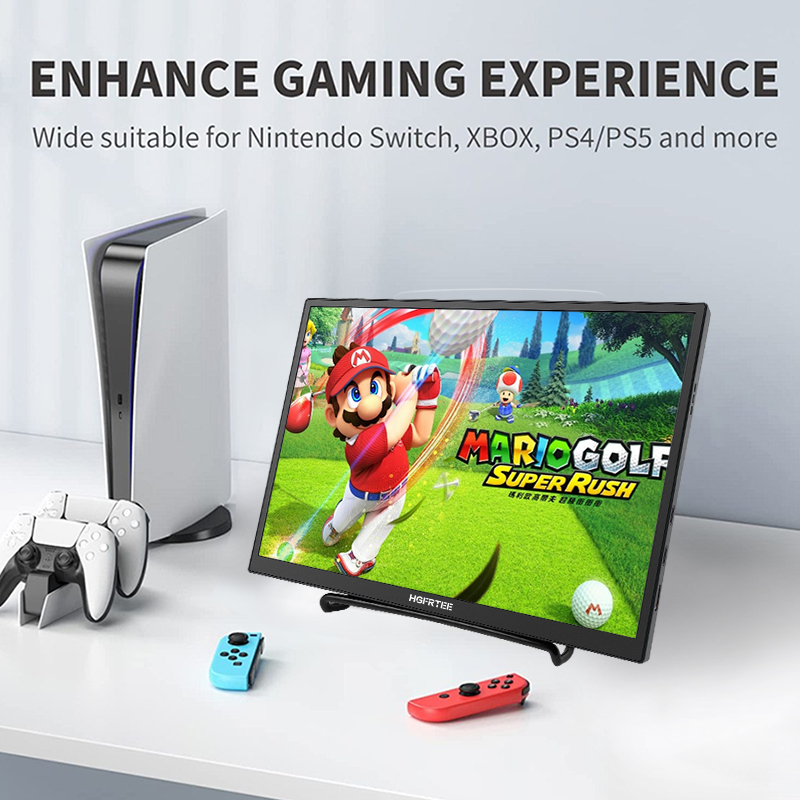 HGFRTEE 10.5 inch Portable Mon - Gaming Monitor Curved recension och pris
