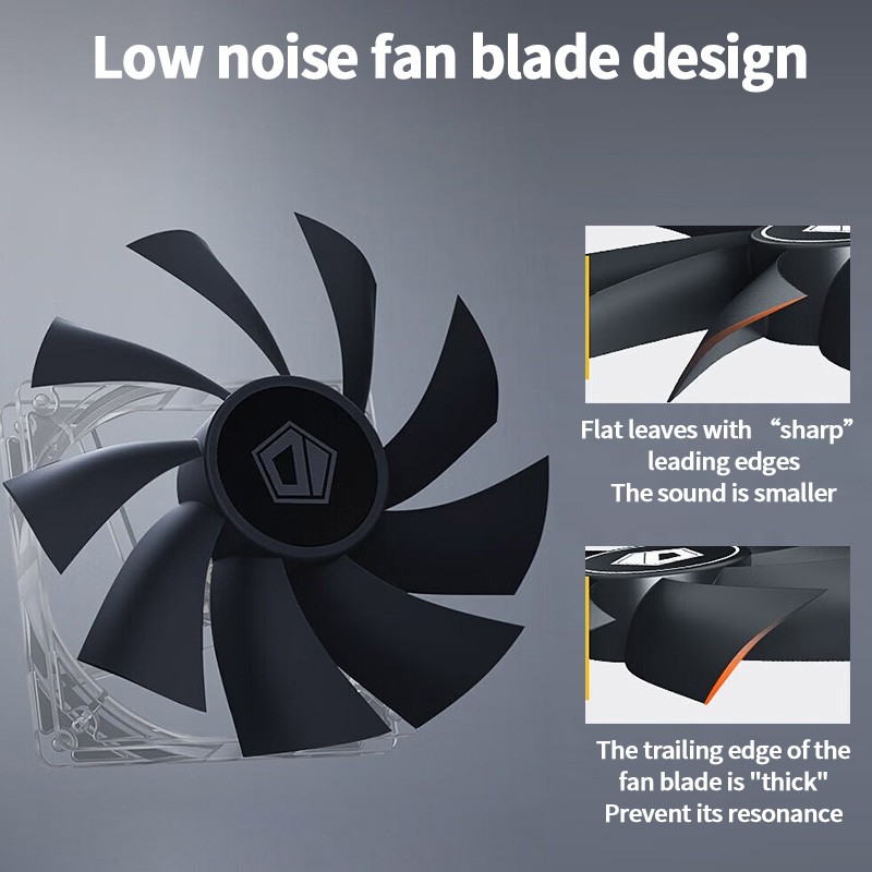 ID-COOLING XF-120-K Simplicity - Esports Gaming Pc recension och pris
