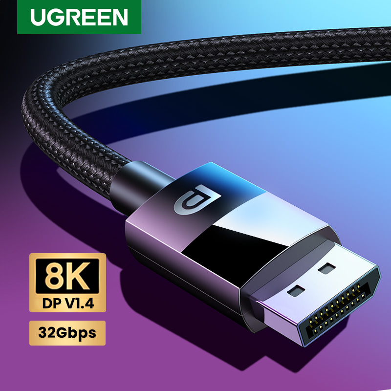 Ugreen 8K DisplayPort 1.4 Cabl - Esports Gaming Bundle recension och pris
