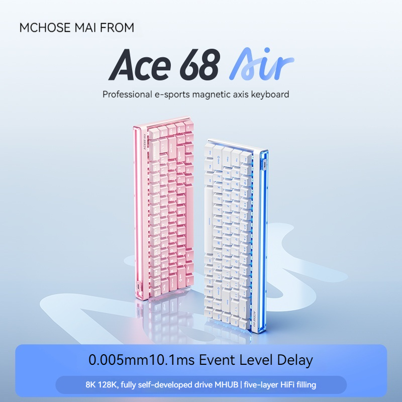 Mchose Ace68 Air Magnetic Axis - Esports Gaming Pc recension och pris