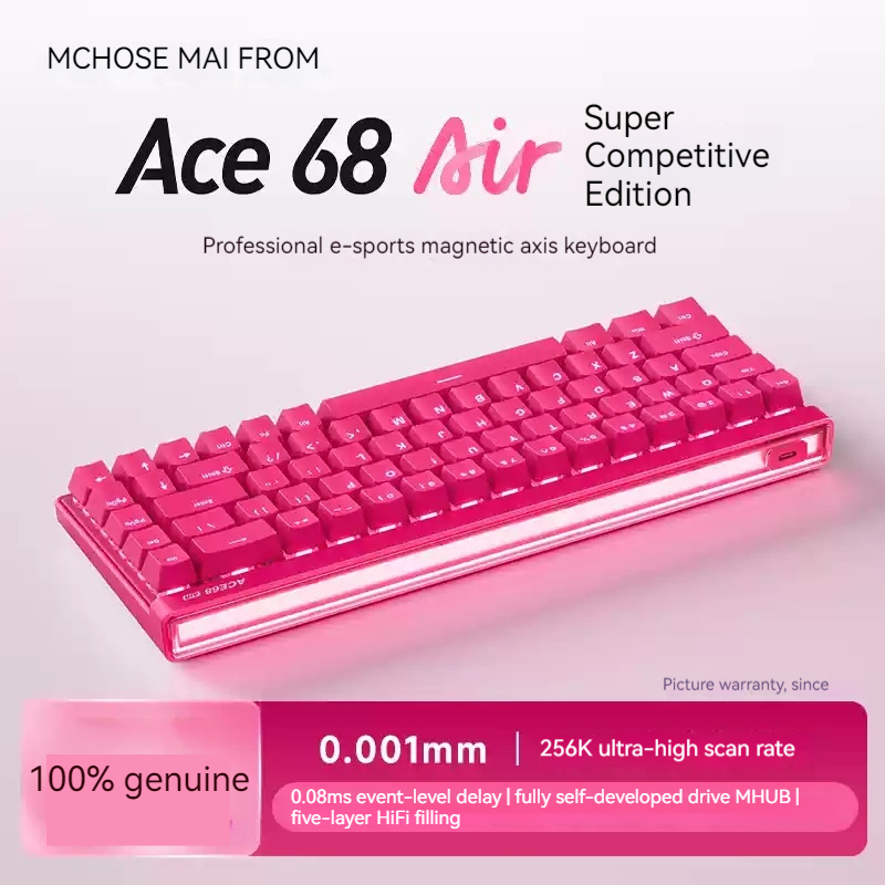 Mchose Ace68 Air Magnetic Axis - Esports Gaming Pc recension och pris