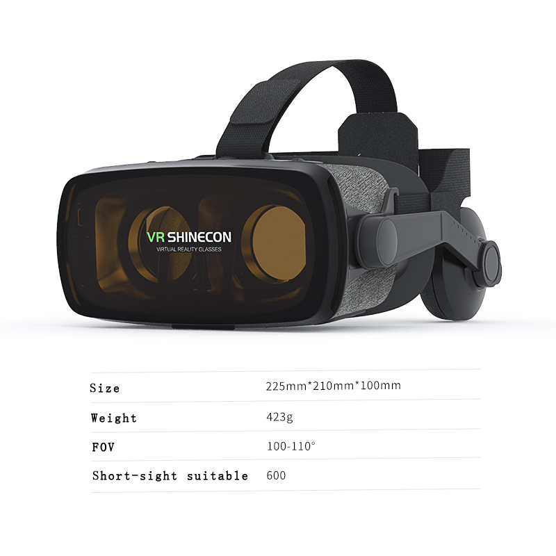 VR Shinecon Casque Viar 3D Gla - Esports Gaming Bundle recension och pris